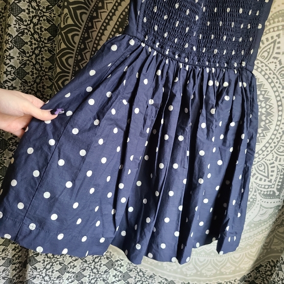 BONED CORSET Sweetheart Retro Cocktail Polka Dots - Picture 13 of 15